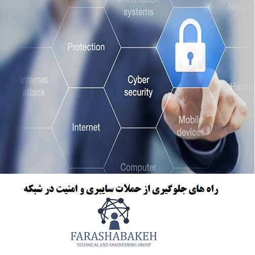 راهکارهای پیشگیری از حملات سایبری و امنیت در شبکه