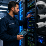 خدمات جامع شبکه، امنیت، دوربین مداربسته و دزدگیر اماکن
